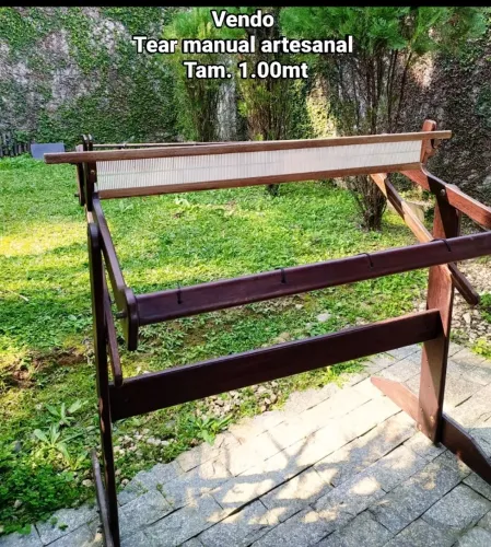 Produza suas próprias peças // Tear Artesanal de 1.00 mt