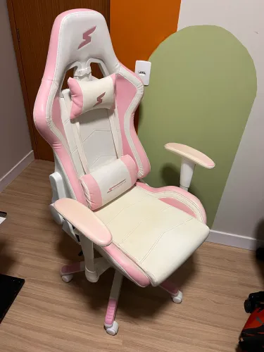 Cadeira Gamer Rosa - Superframe