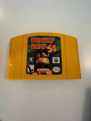 Cartucho Donkey Kong 64 amarelo dk64 Nintendo 64