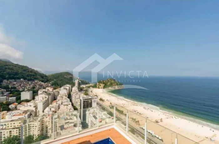Esplendido tríplex no Leme, com lazer completo para sua família