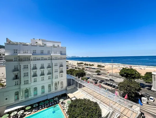 Edifício Chopin - Vista Mar e Copacabana Palace - 300m2 - 03 qts