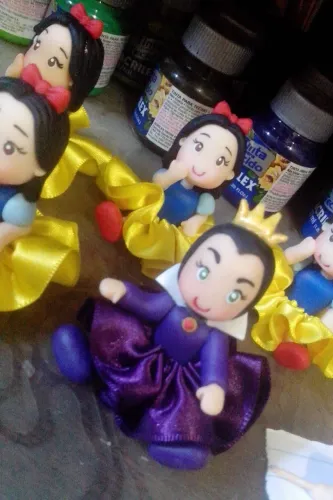 Biscuit bonequinhas miniaturas bonecas bonecos festa infantil 