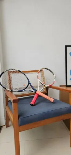 Raquetes de tenis babolat pure strike e evo drive 115
