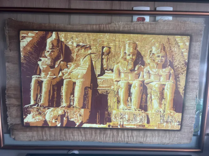 Quadro Papiro Egípcio