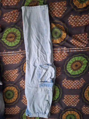 Calça Jeans Baggy Wide Leg