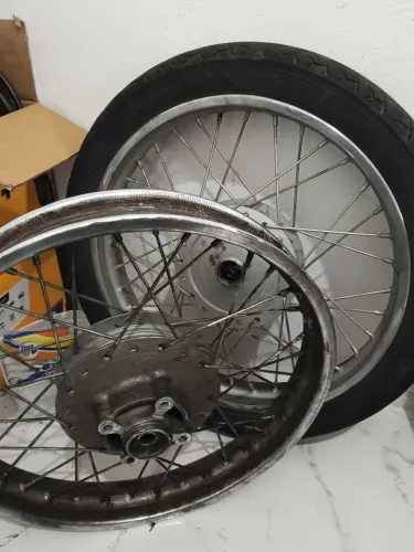 Par de rodas cg 125