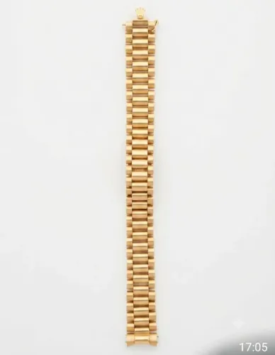 Vende-se Pulseira Rolex de ouro maciço 18k. Peso: 76.06g CM:21.