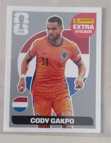Figurinha Extra Sticker Cody Gakpo