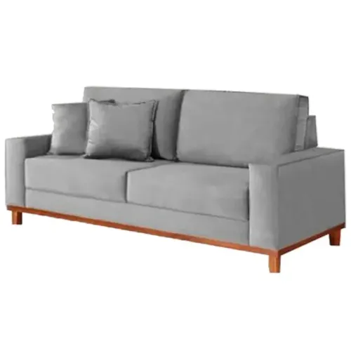 Sofá Grécia em Suede 4 Lugares!! Pr8717m