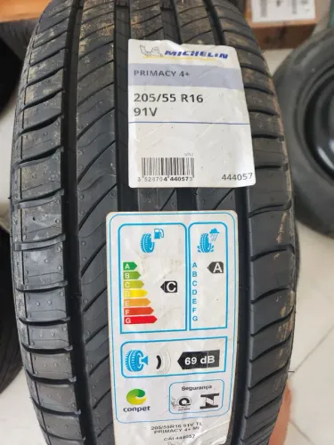 4 pneus Michelin Primacy4 205/55 R16 novos!