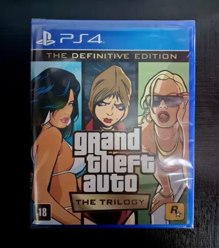 Promoção GTA: The Trilogy - The Definitive Edition PS4 Novo( ACEITO CREDISHOP)