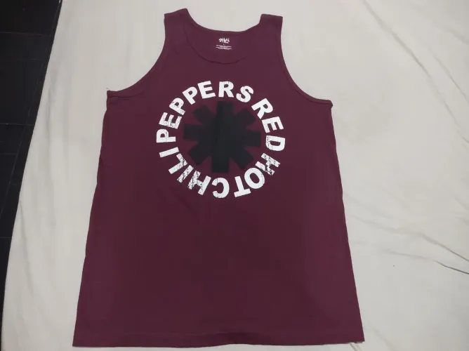 Regata Red Hot Chili Peppers importada tamanho G