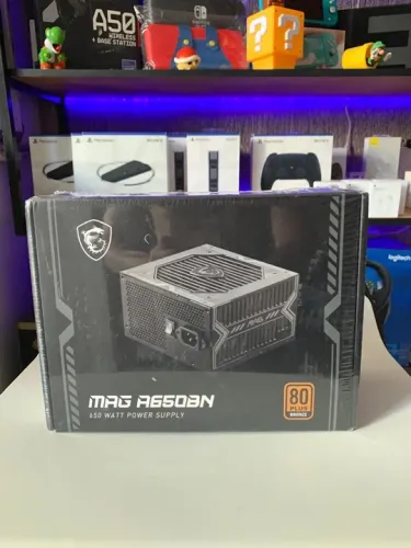 Fonte MSI MAG A650BN - 650 W