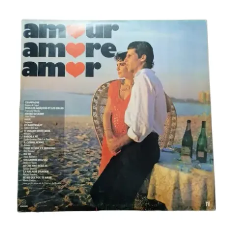 LP Vinil Amoure Amore Amor 1987 Som Livre