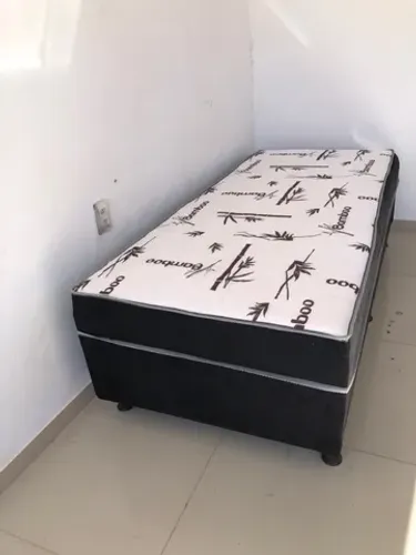 Cama box solteirão 