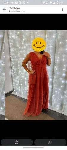 Vestido Terracota 