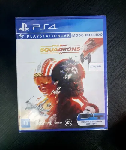 Promoção Star Wars: Squadrons - PS4 - VR Incluído Novo( ACEITO CREDISHOP)