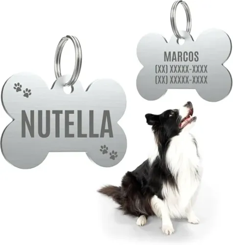 Placa Pingente Plaquinha De Identificação Pet