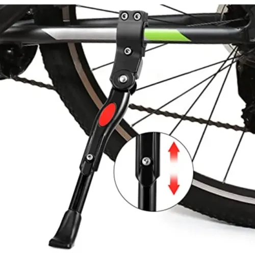 Apoio Descanso Pezinho Preto Com Regulagem Bicicleta 16 A 29