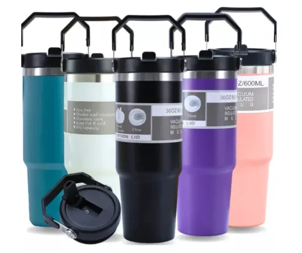 Garrafa Térmica Copo Sports Carro Inox 900ml Quente Frio.