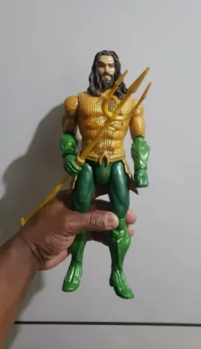Boneco Aquaman - Figura de Ação eletrônico