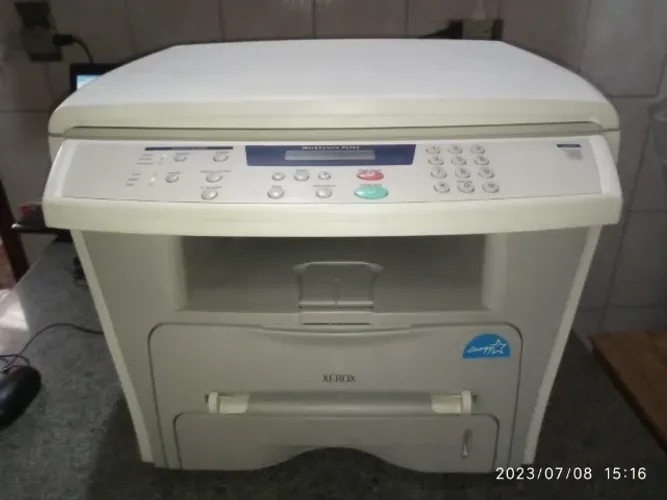 Impressora e Copiadora Xerox PE16 Usada Funcionando 127 volts Toner Barato