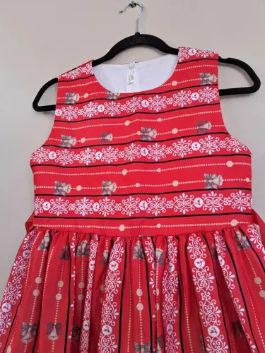 Vestido infantil Natalino