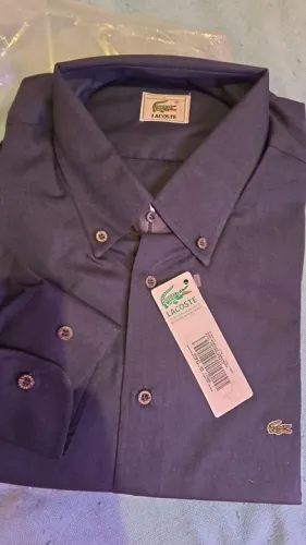 Camisa Social da Lacoste Original, NOVA!