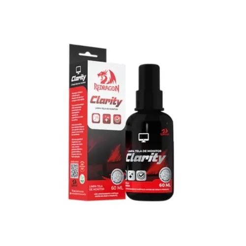 Limpa Tela de Monitor Redragon Clarity 60ml - WZetta