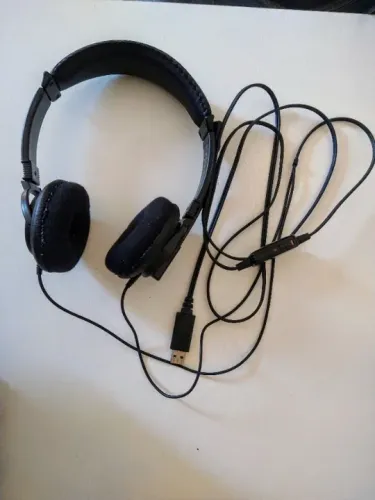 fone headset profissional kensington microfone e usb