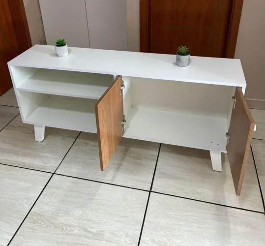 , rack em promoção aproveite 100% MDF para TV até 55 polegadas ?