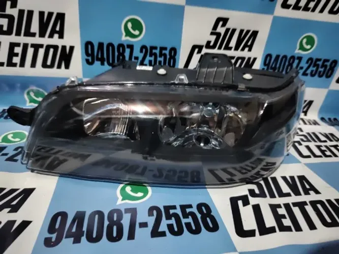 farol esquerdo mascara negra palio fire 2001 ate 2006 novo importado