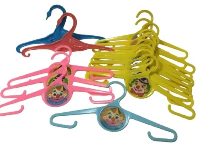 Cabides Infantil Anos 80 Kit Com 16 Unidades Marca Elka