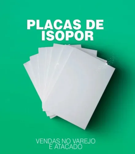 Vendas de Isopor no varejo