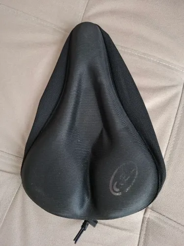Capa para banco de bicicleta em gel