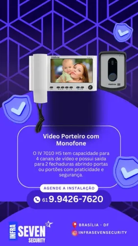 Interfones Residencial e Coletivos 