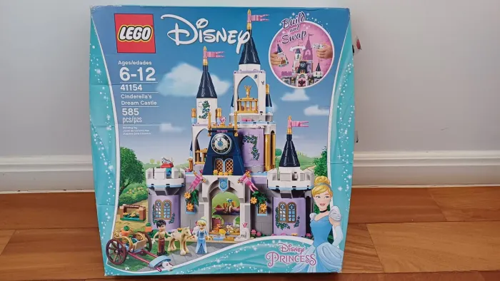 LEGO Disney Princess - 585 peças - Castelo Castelo da Cinderela 41154