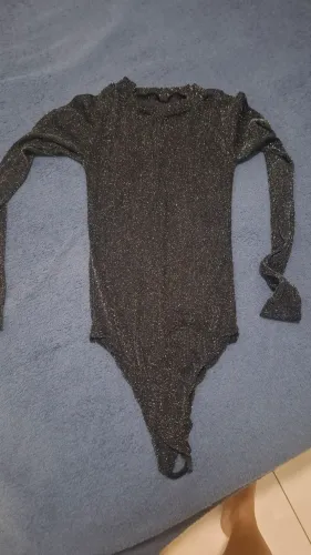 Body transparência e brilho tamanho P