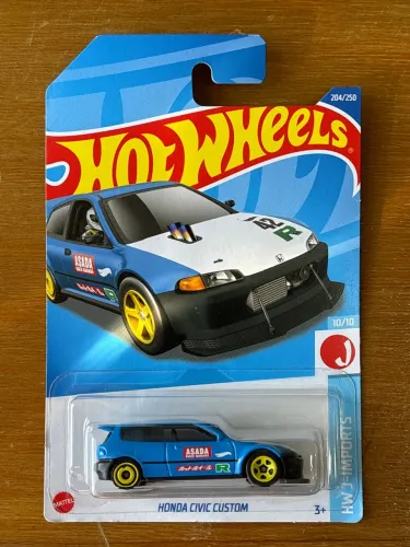Hot Wheels Honda Civic Custom - Colecionável