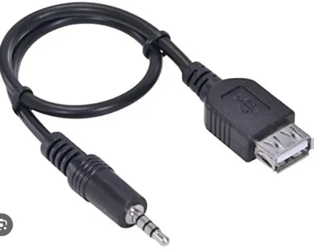 Cabo Adaptador P2 X USB Femea / p2xusb/ cabo de audio