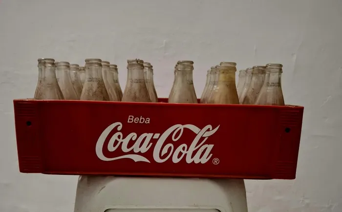 CAIXA de Coca-Cola Vintage