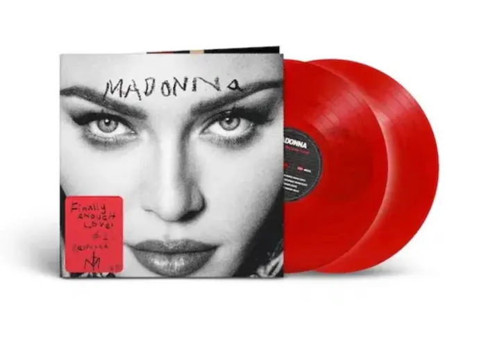 Madonna Finally Enough Love Disco de Vinil colorido LP