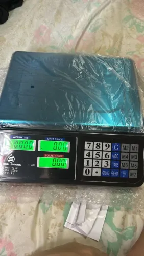 Balança comercial digital 40kg 2g B Shark