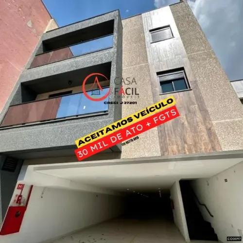 Apartamento com 2 quartos com 53m2 no ABC !!