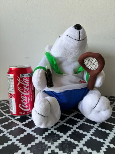 Urso coca-cola olimpíadas de 2000 em Sydney Australia item de colecionador