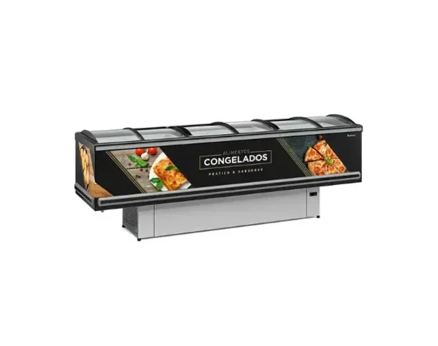 Bh Ilha de congelados expositor para comércio 1,90 e 2,90M gelopar GESV