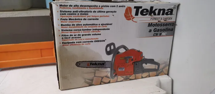 Motosserra a Gasolina Tekna FOREST & GARDEN