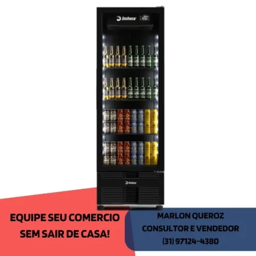Cervejeira Imbera 560L All Black 220v