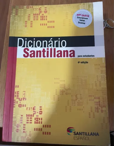 Dicionário Santillana espanhol 4ª edição 