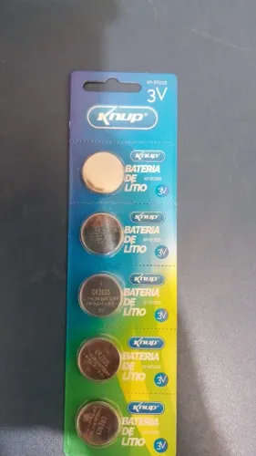 PILHA BATERIA DE LITIO 3V KP-BT2025 KNUP NOVO LACRADO FRETE GRÁTIS PARA MACEIÓ